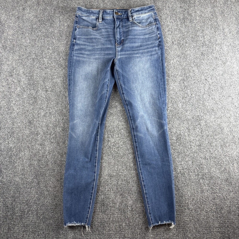 American Eagle The Dream Jean Skinny Jeans - Women's Size 8 Regular Raw Hem